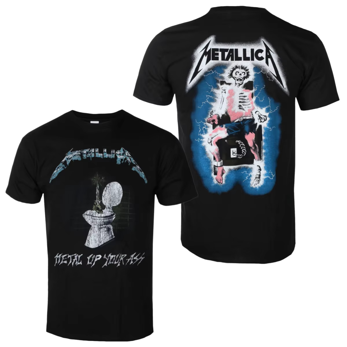 Street Fashion For Short Guys - 2026 METALLICA - Camiseta con estampado